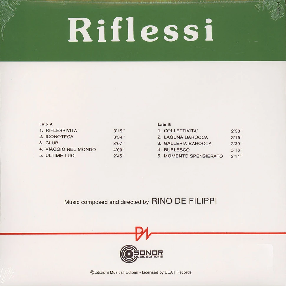 Rino de Filippi - Riflessi