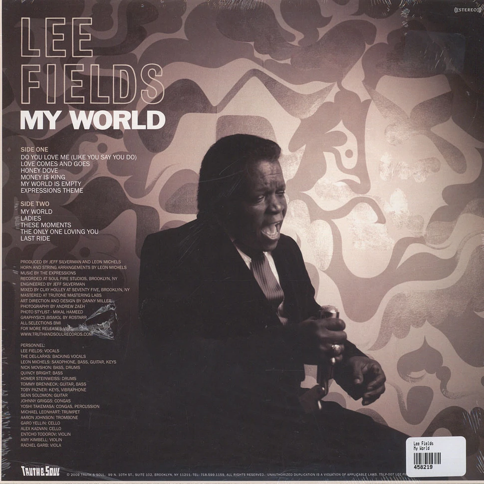 Lee Fields - My World