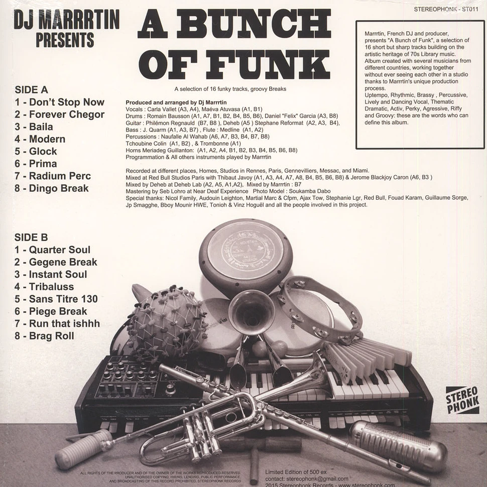 DJ Marrrtin - A Bunch Of Funk