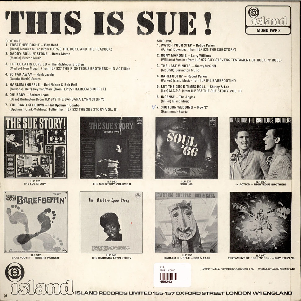 V.A. - This Is Sue!