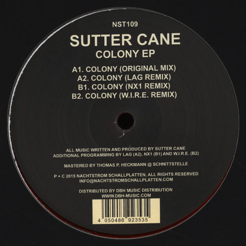 Sutter Cane - Colony EP