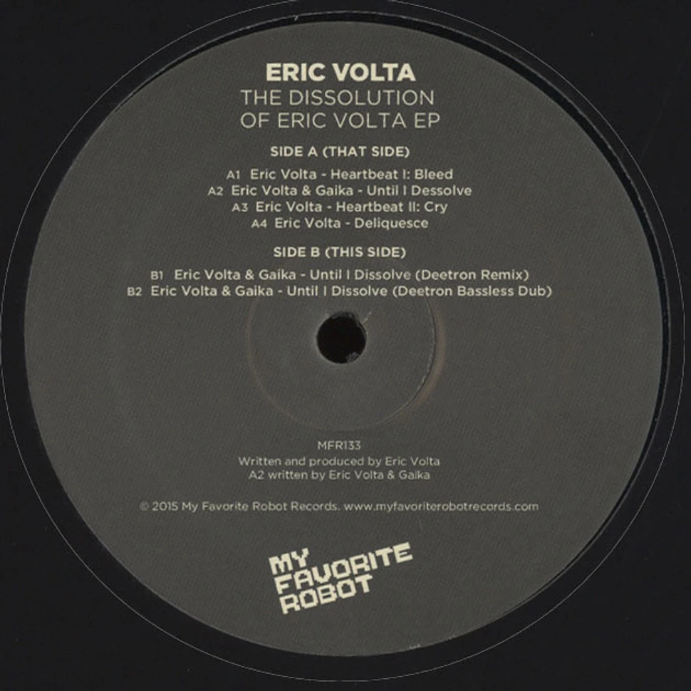 Eric Volta - The Dissolution Of Eric Volta