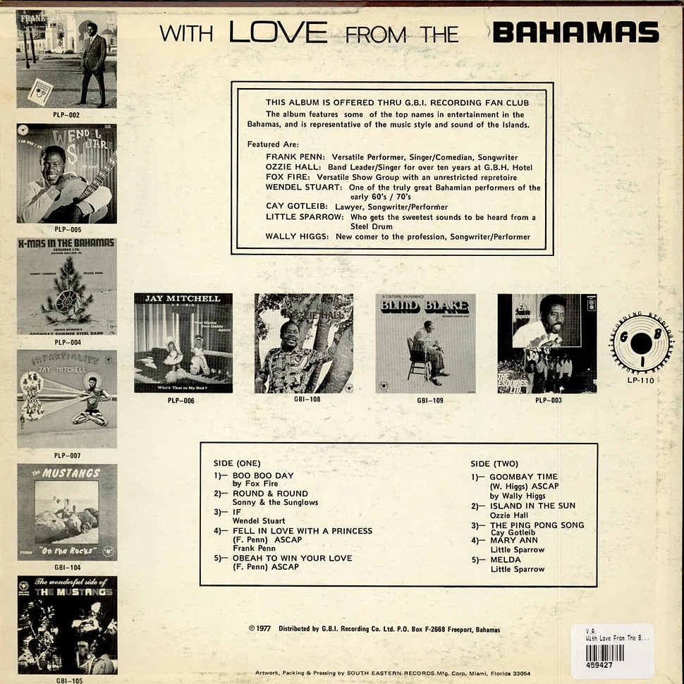 V.A. - With Love From The Bahamas