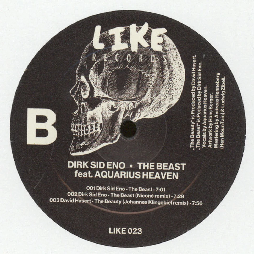 David Hasert & Dirk Sid Eno - The Beauty & The Beast