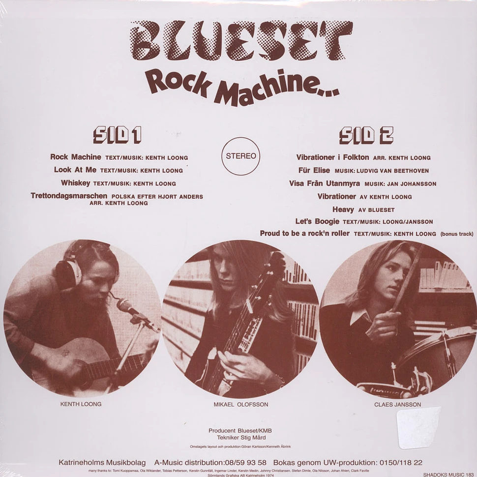 Blueset - Rock Machine