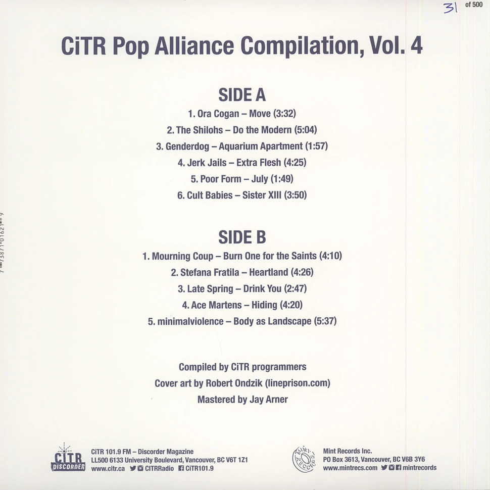 V.A. - Citr Pop Alliance Volume 4