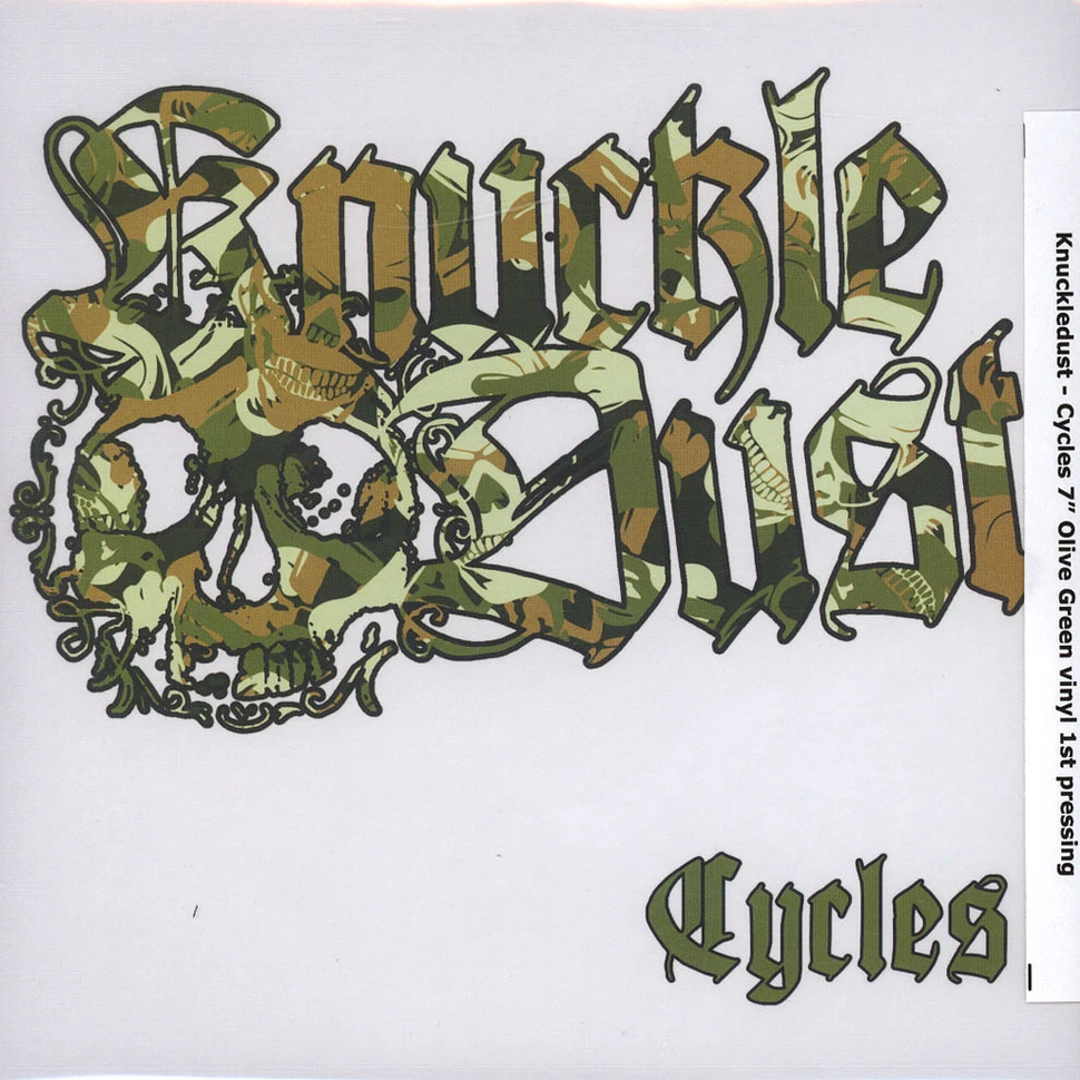 Knuckledust - Cycles Olive Green Vinyl Edition