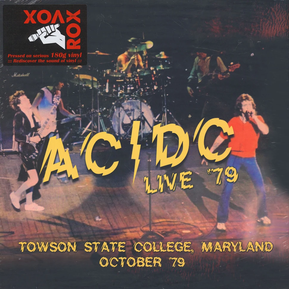 AC/DC - Live '79, Towson State College, Maryland