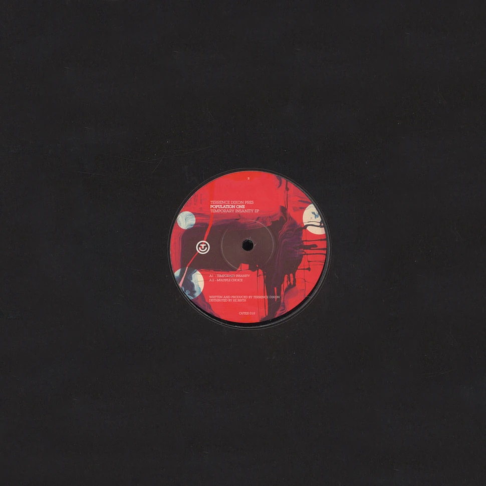Population One (Terrence Dixon) - Temporary Insanity EP