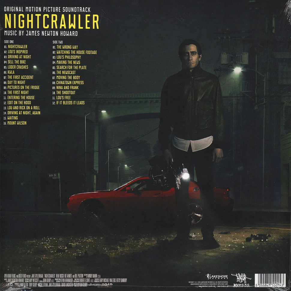 James Newton Howard - OST Nightcrawler Colored Vinyl Edition