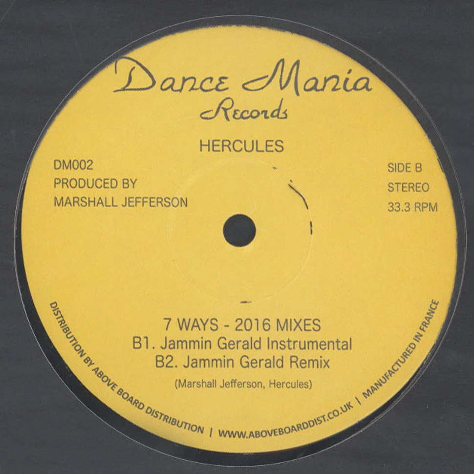 Hercules (Marshall Jefferson) - 7 Ways 2016 Mixes