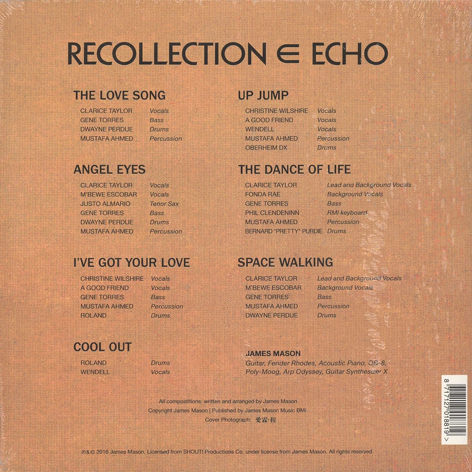 James Mason - Recollection Echo