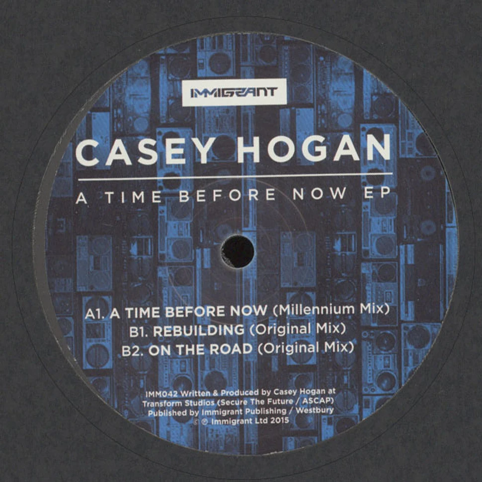 Casey Hogan - A Time Before Now EP