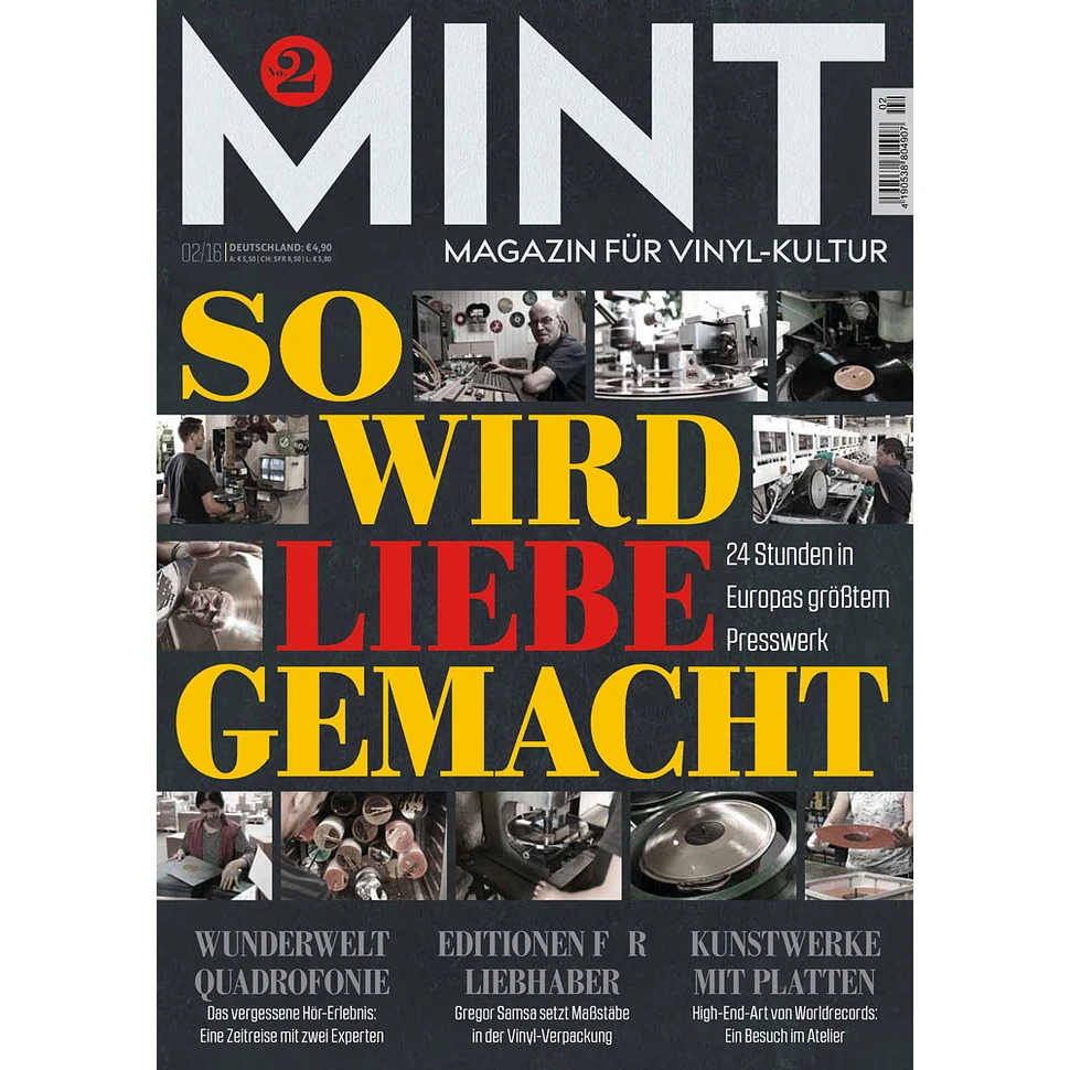 Mint - Das Magazin Für Vinylkultur - Ausgabe 2 - Februar 2016