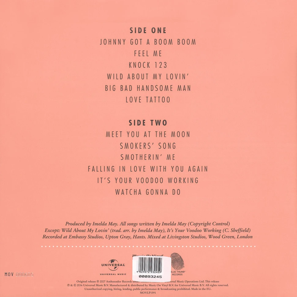 Imelda May - Love Tattoo Pink / Black Vinyl Edition