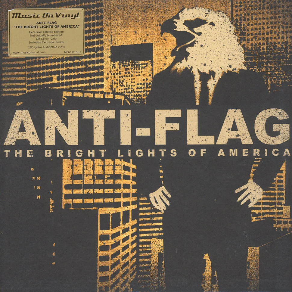 Anti-Flag - Bright Lights Of America Transparent Green Vinyl Edition