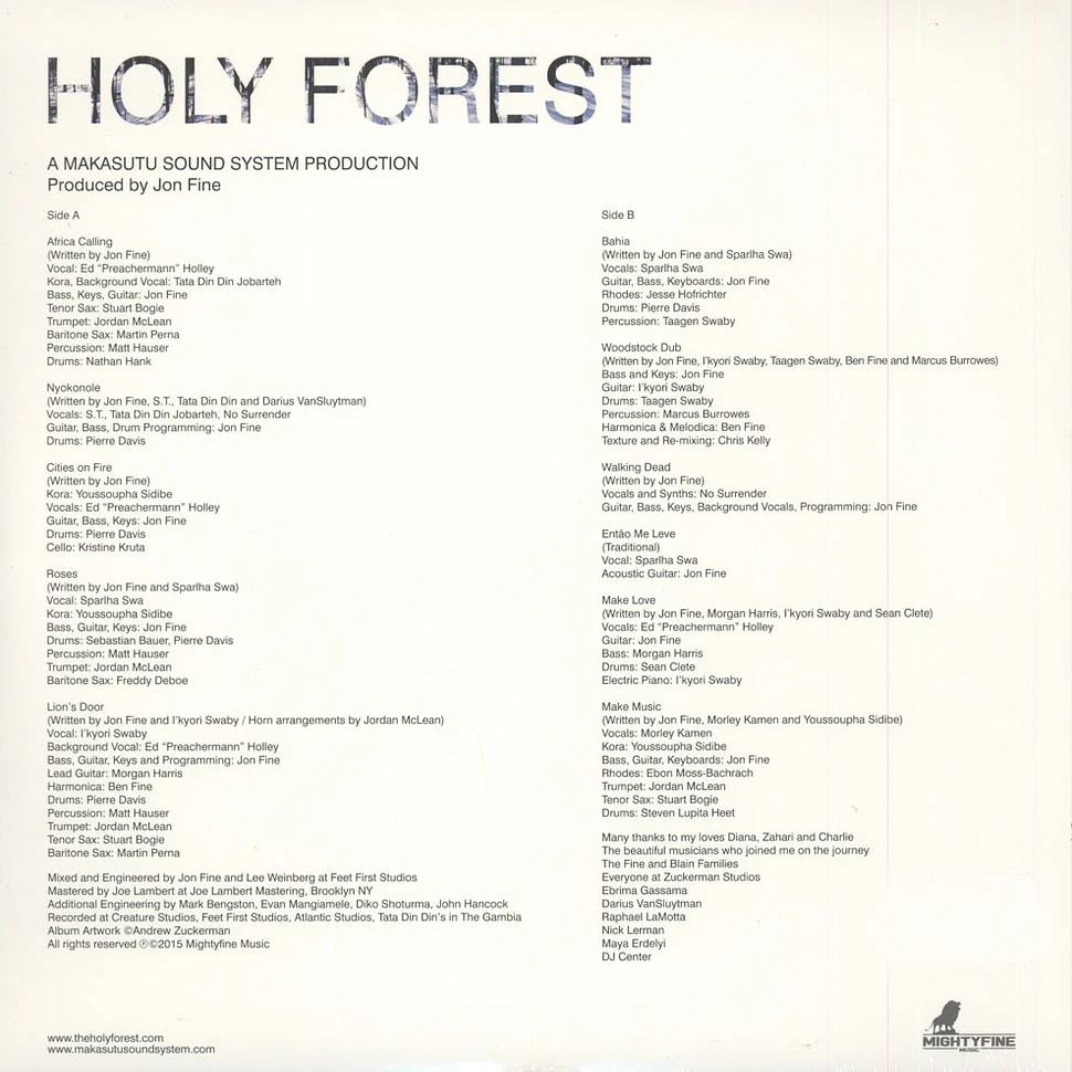 Holy Forest - Holy Forest