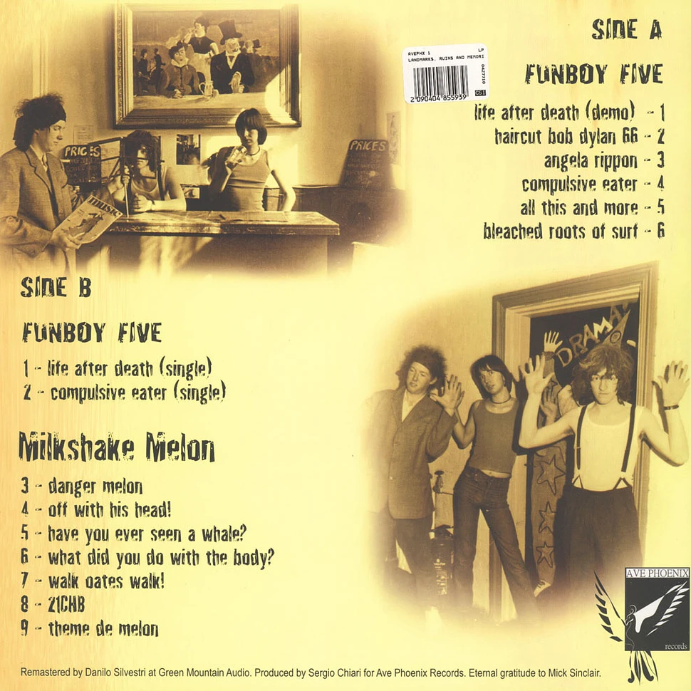Funboy Five / Milkshake Melon - Landmarks, Ruins And Memories