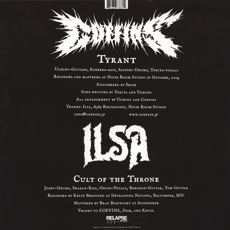 Coffins / Ilsa - Split LP