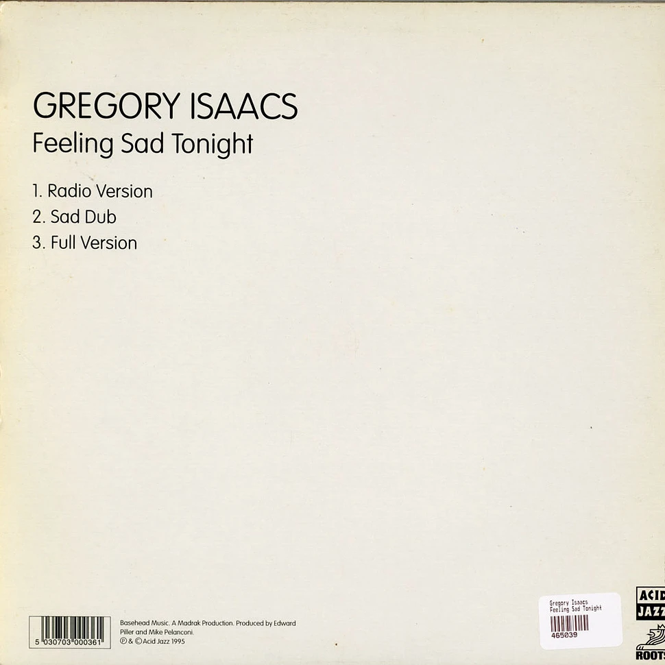 Gregory Isaacs - Feeling Sad Tonight