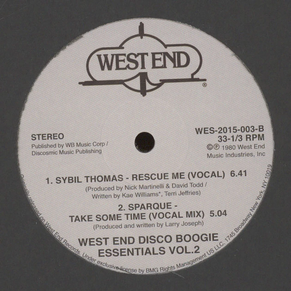 V.A. - West End Disco Boogie Essentials Volume 2