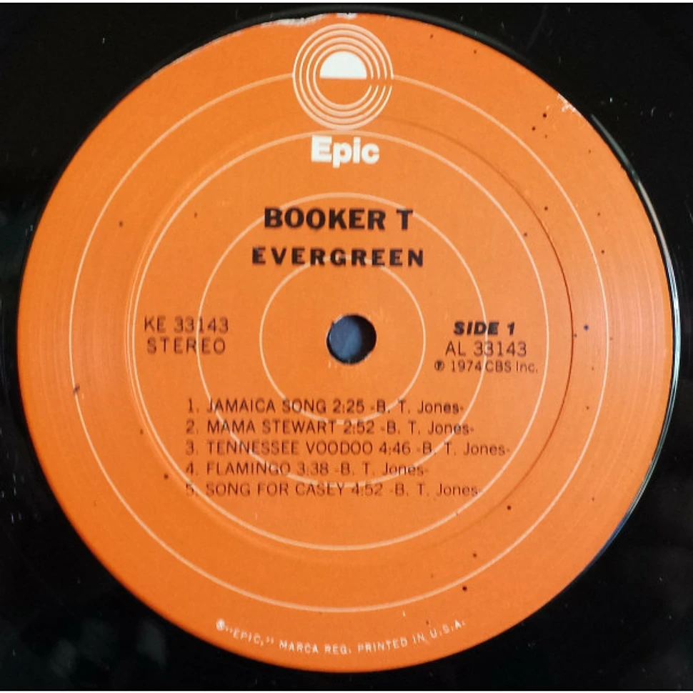 Booker T. Jones - Evergreen