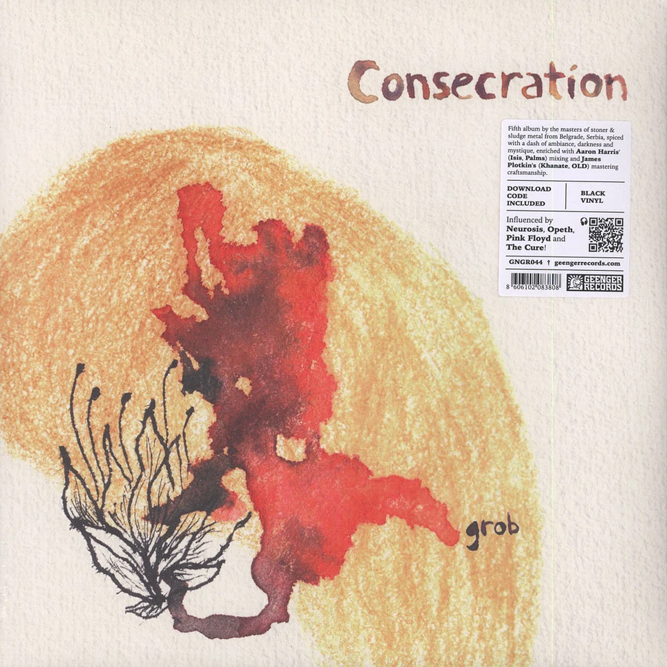 Consecration - Grob Black Vinyl Edition
