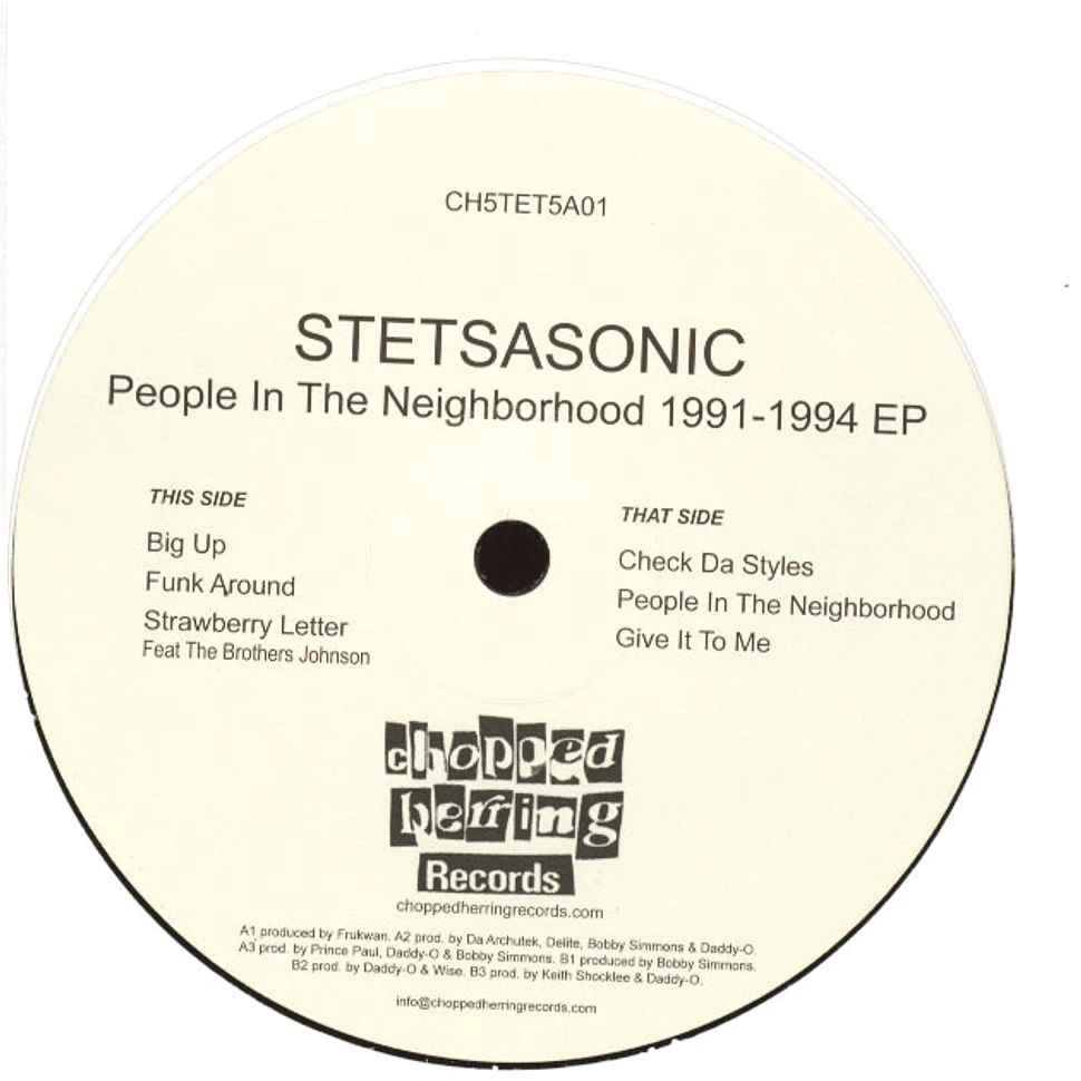 Stetsasonic - People In The Neighborhood 1991-1994 EP