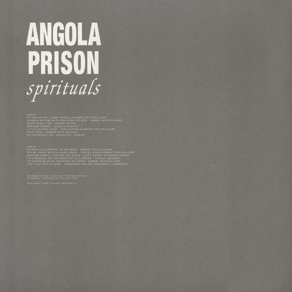 V.A. - Angola Prison Spirituals