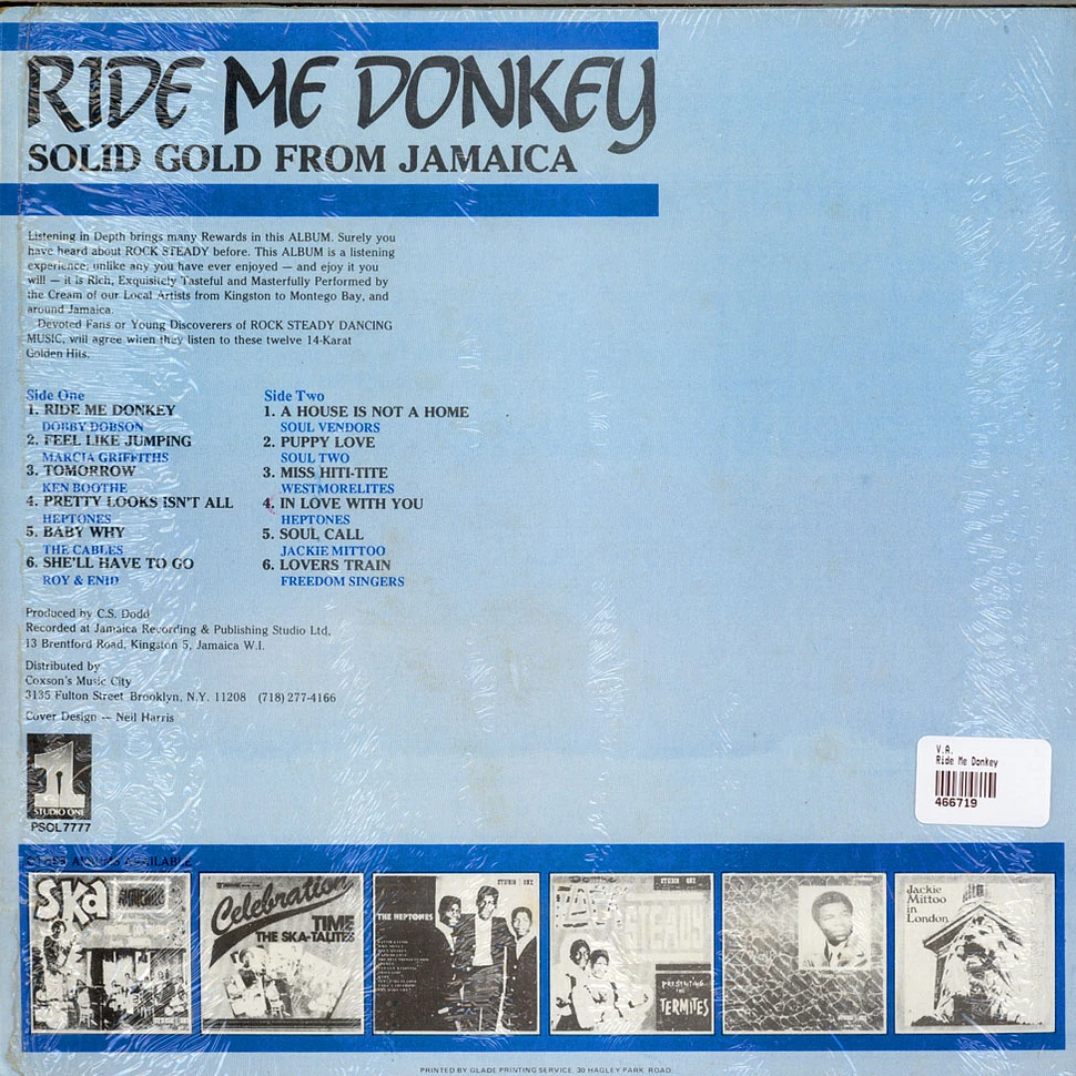V.A. - Ride Me Donkey