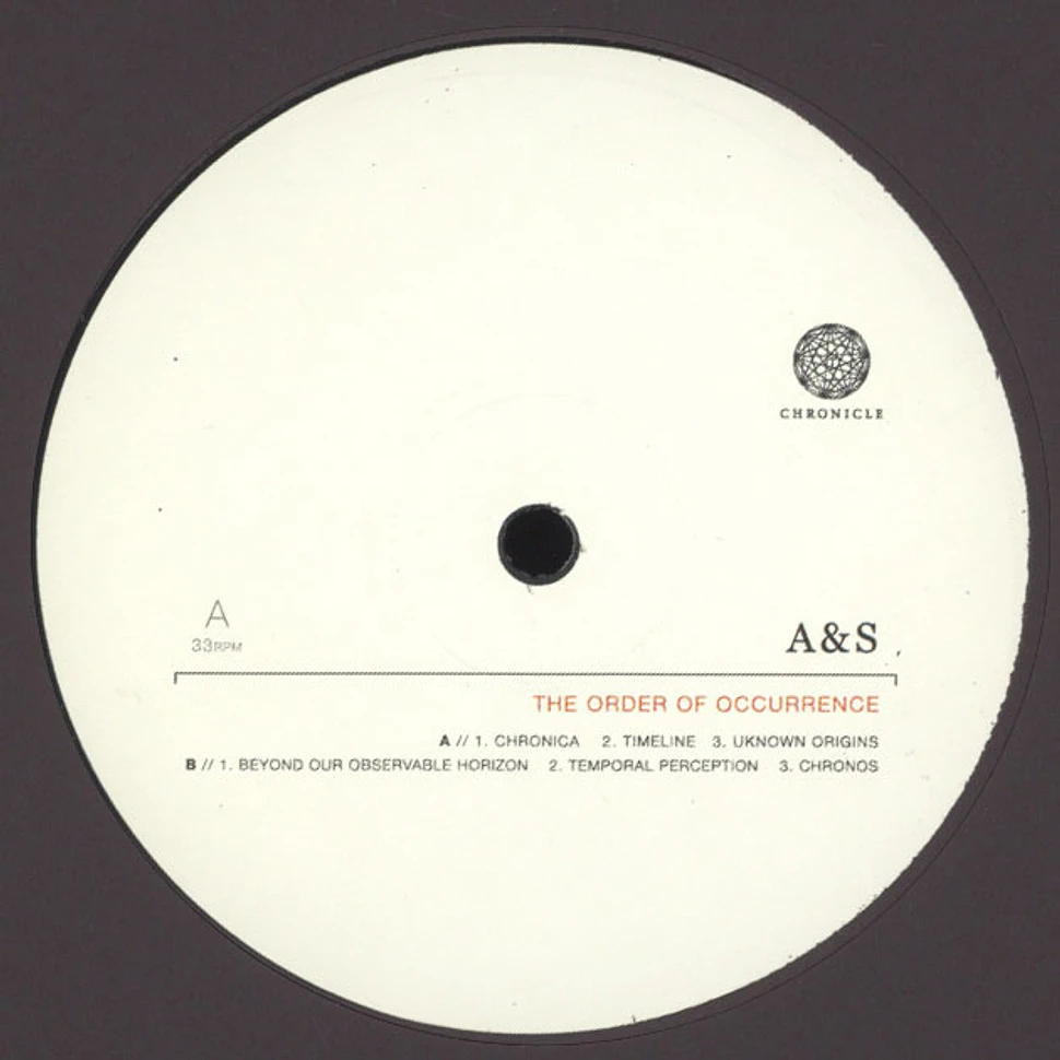 A&S - The Order Of Occurrence