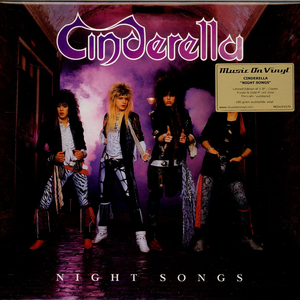 Cinderella - Night Songs Purple / Gold Vinyl Edition