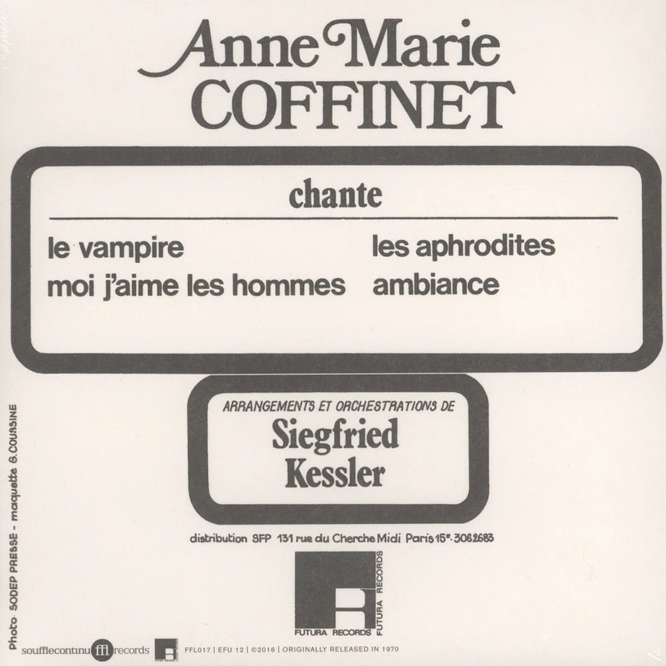 Anne Marie Coffinet - Le Vampire