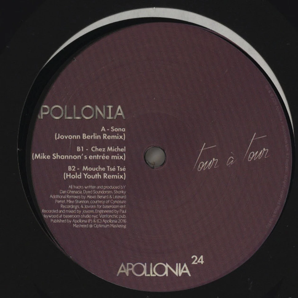 Apollonia - Tour A Tour Remixes Part 3