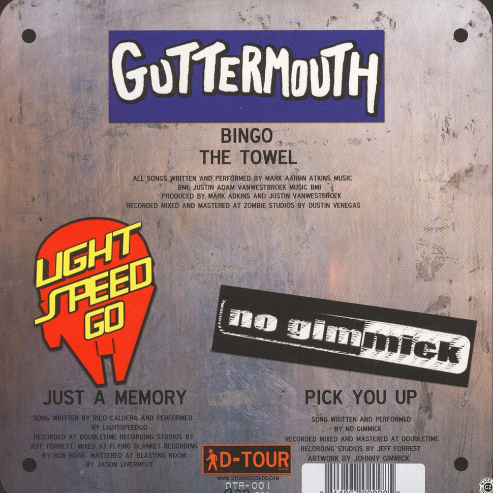 Guttermouth / LightSpeedGo / No Gimmick - Split