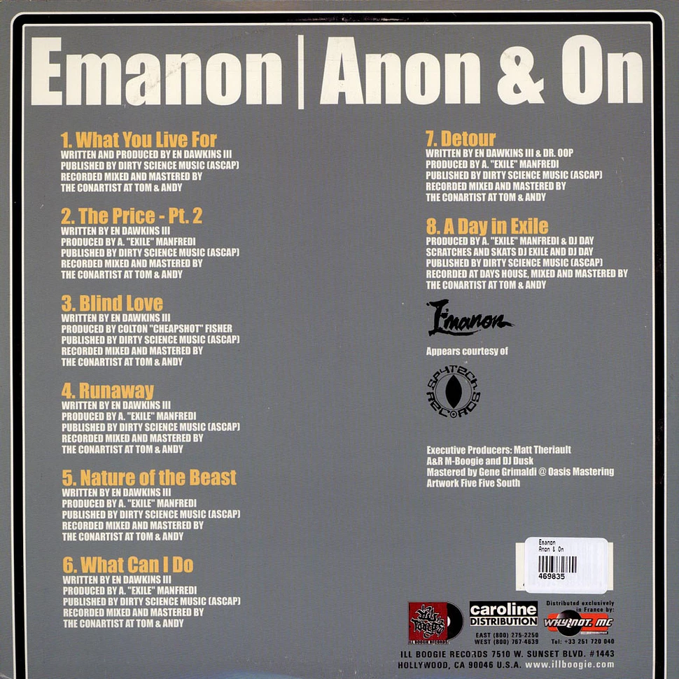 Emanon - Anon & On