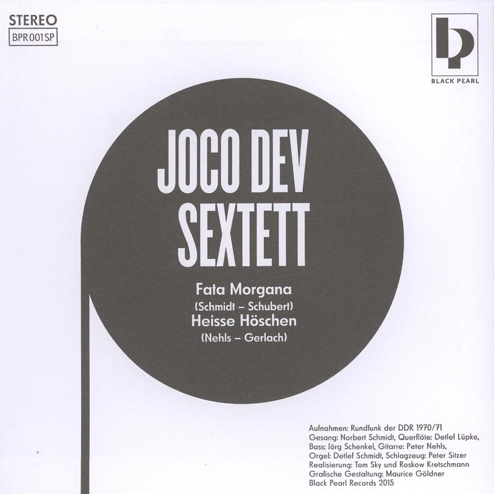 Joco Dev Sextett - Fata Morgana / Heisse Höschen