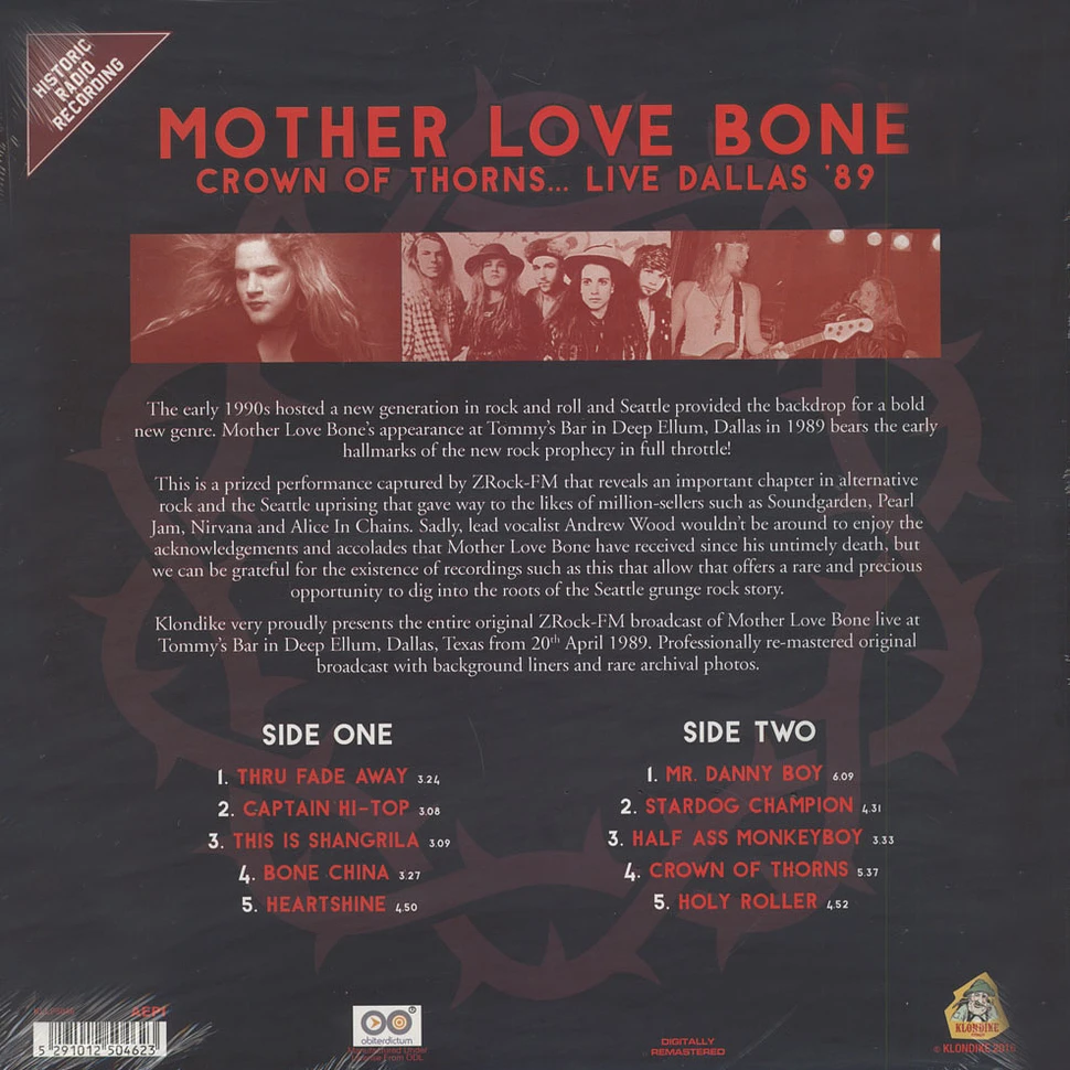 Mother Love Bone - Crown Of Thorns ... Live Dallas '89
