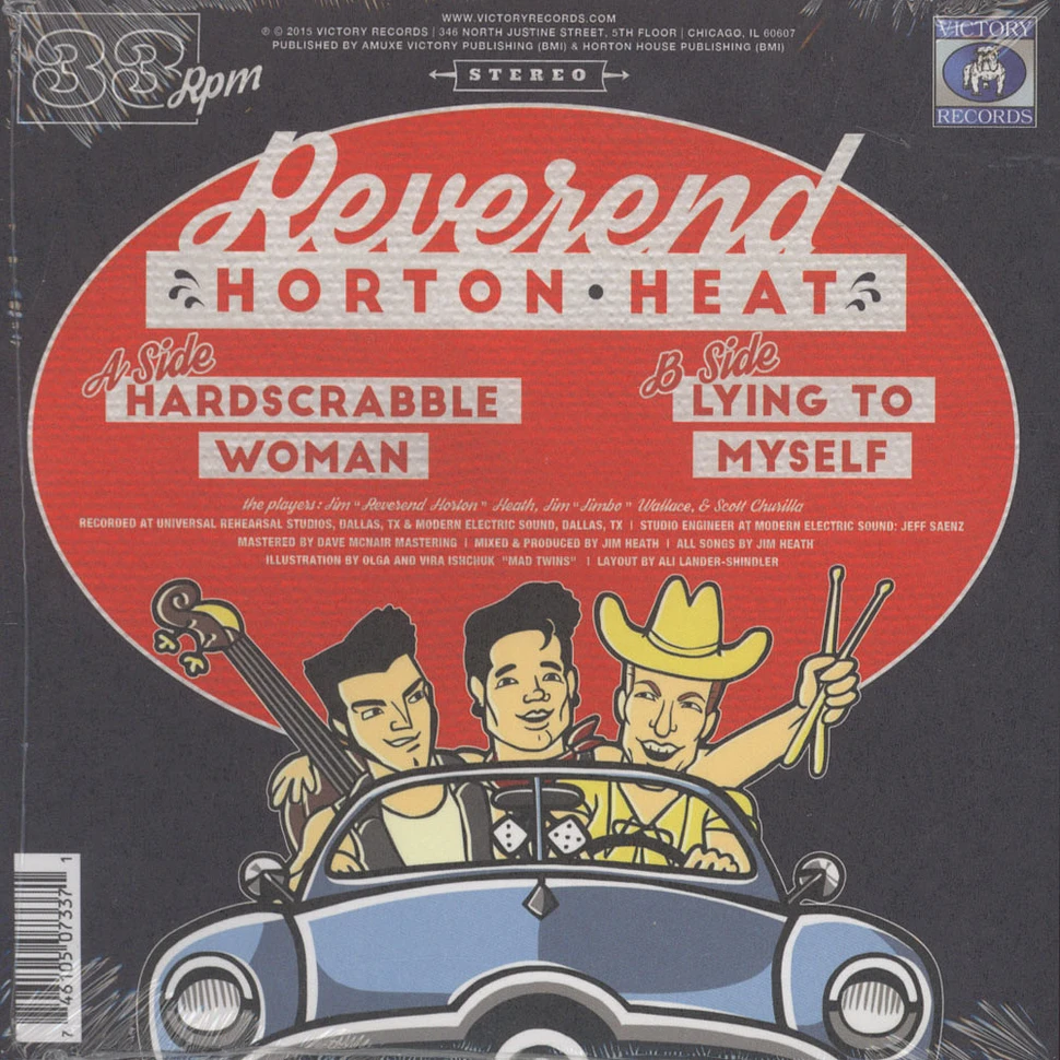 Reverend Horton Heat - Hardscrabble / Lying To Myself
