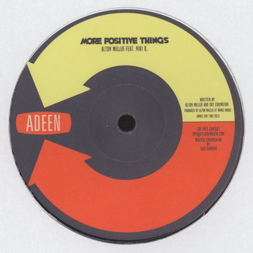 Alton Miller - More Positive Things DJ Spinna Remix