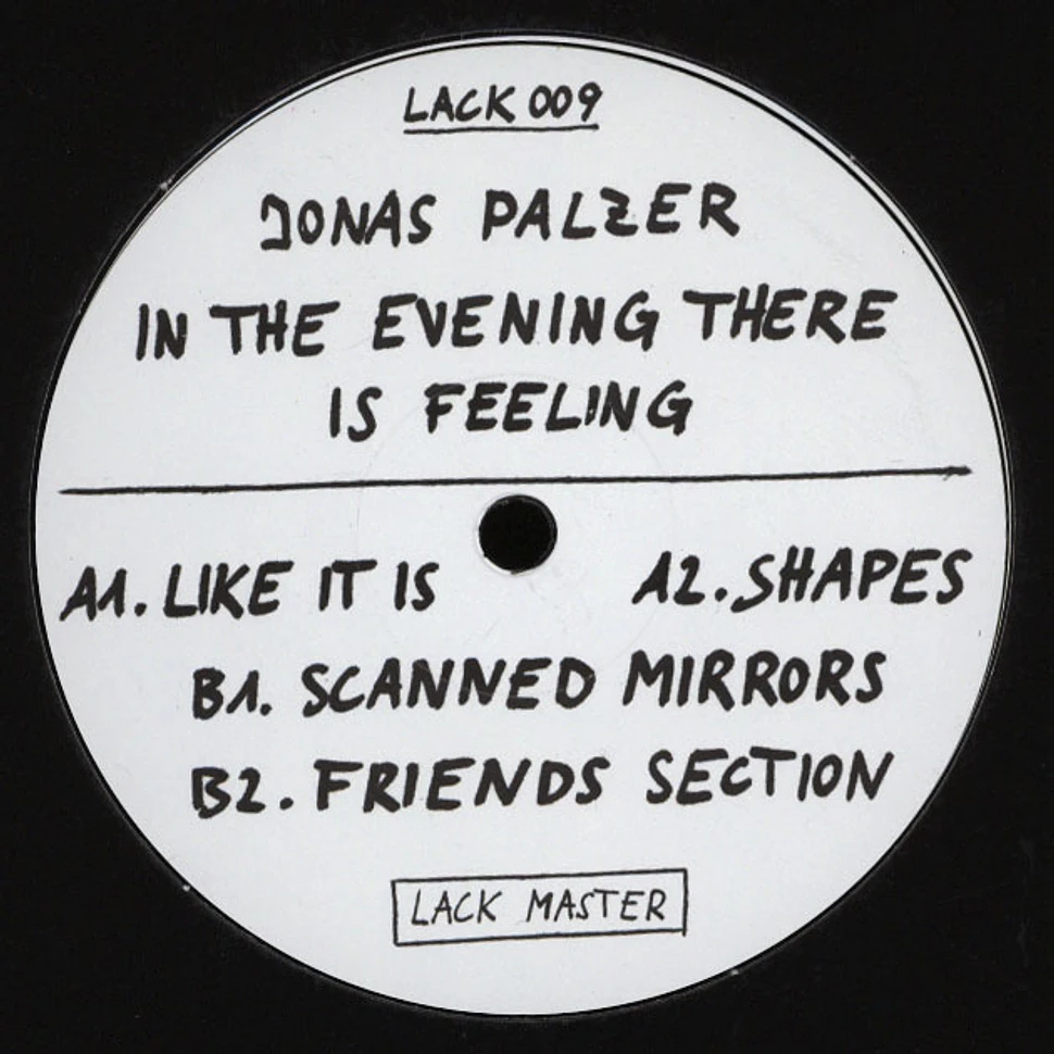 Jonas Palzer - In The Evening There Is Feeling