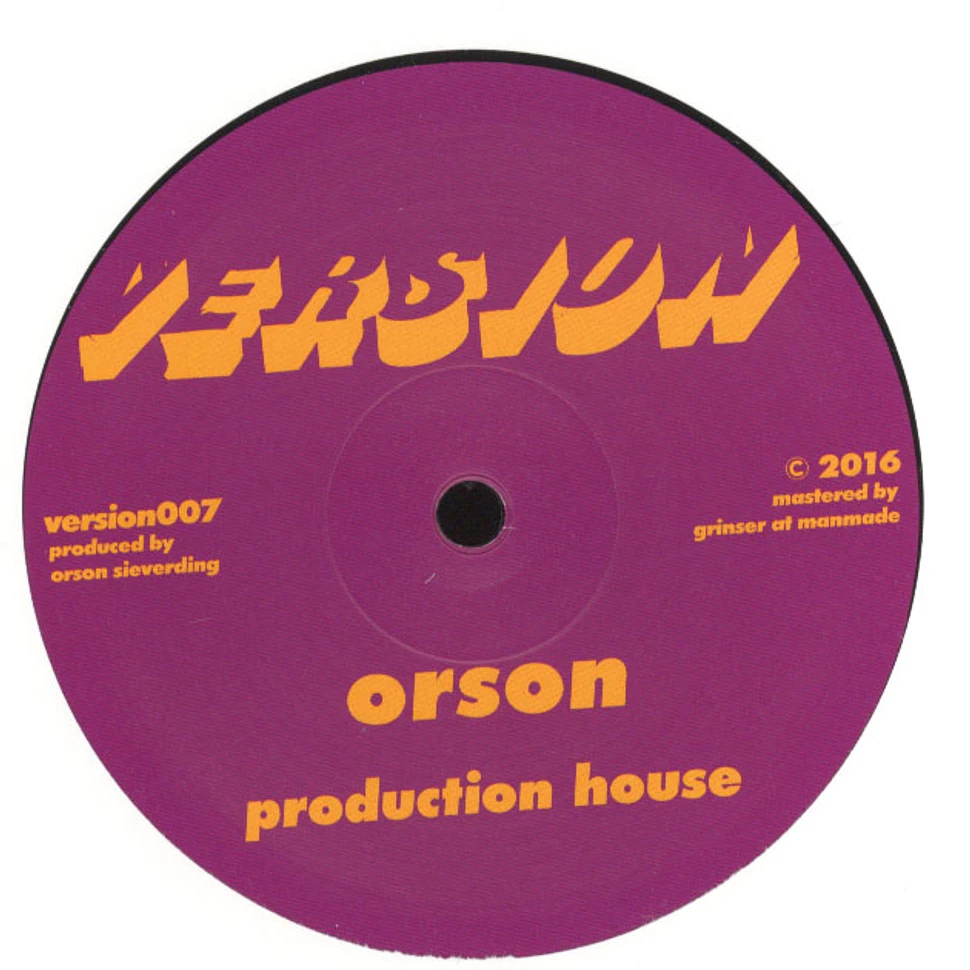 Orson - Production House