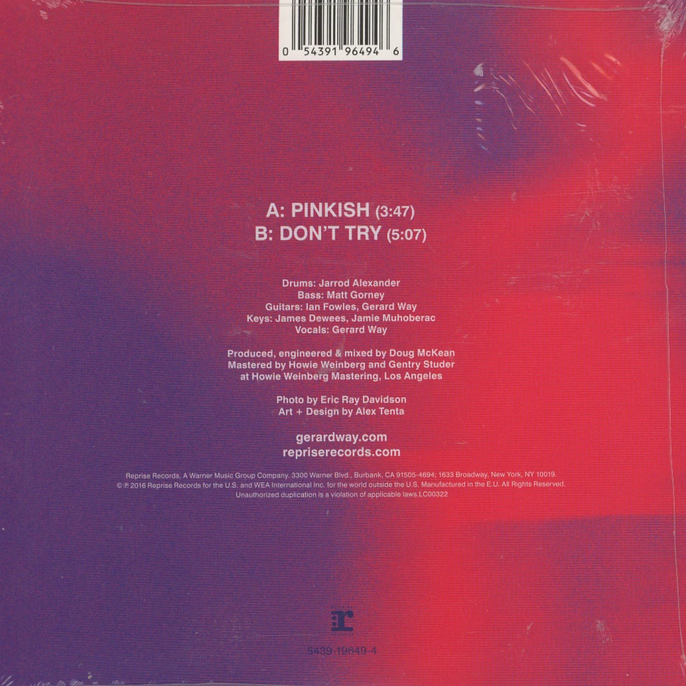 Gerard Way - Pinkish / Don`t Try
