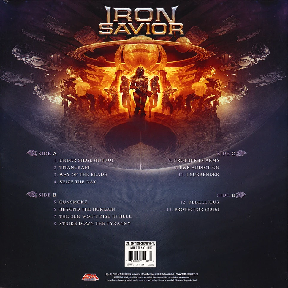 Iron Savior - Titancraft Clear Vinyl Edition
