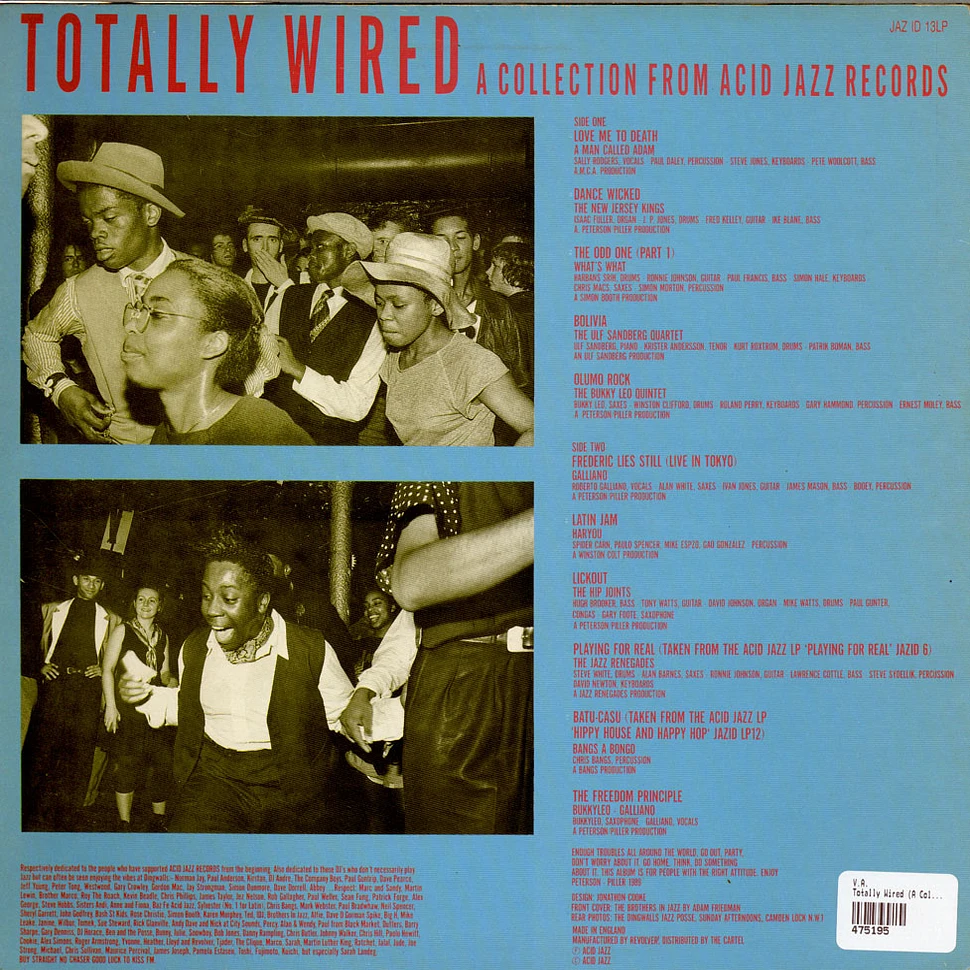 V.A. - Totally Wired (A Collection From Acid Jazz Records)