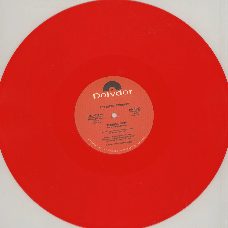 Roy Ayers Ubiquity - Running Away Red Vinyl Edition