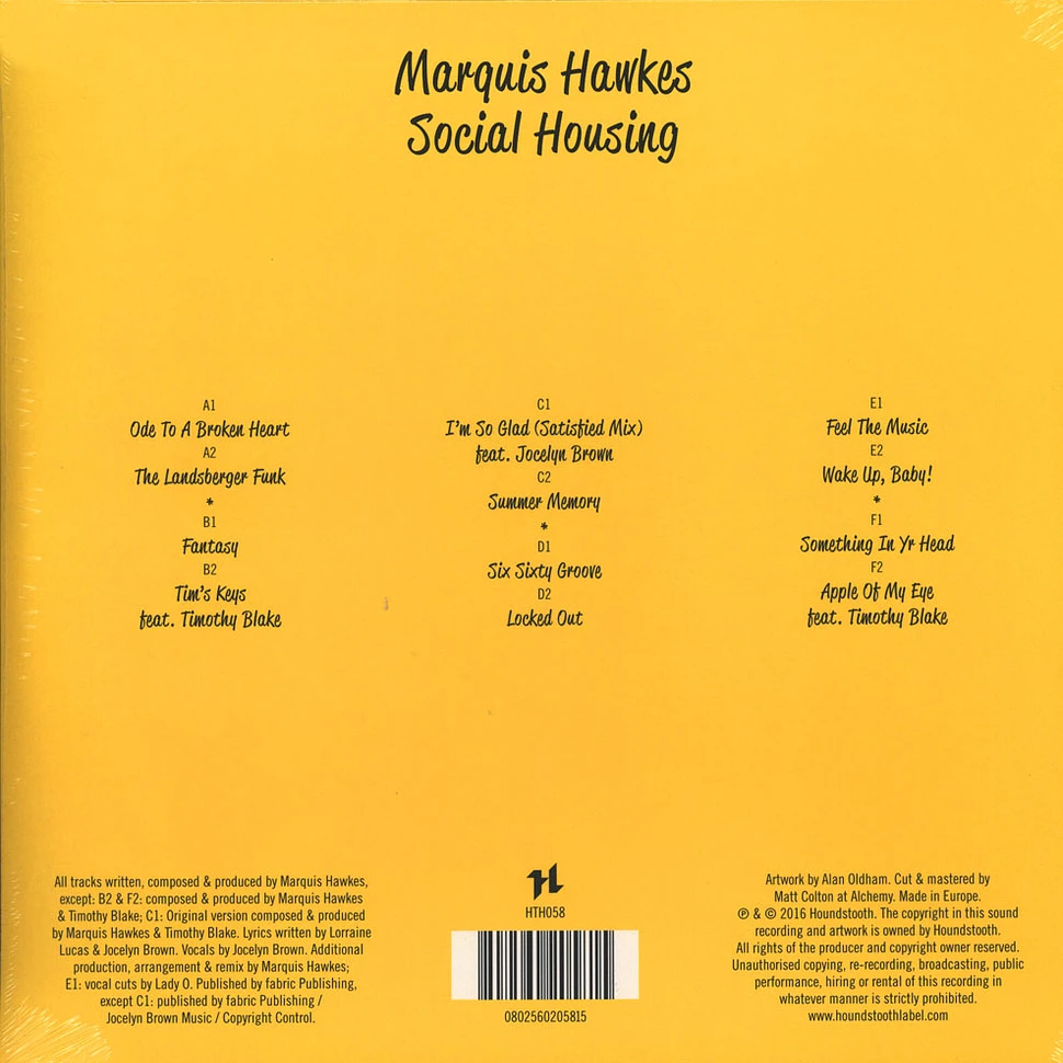 Marquis Hawkes - Social Housing