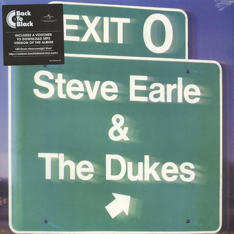 Steve Earle & The Dukes - Exit 0 Back To Black Edition