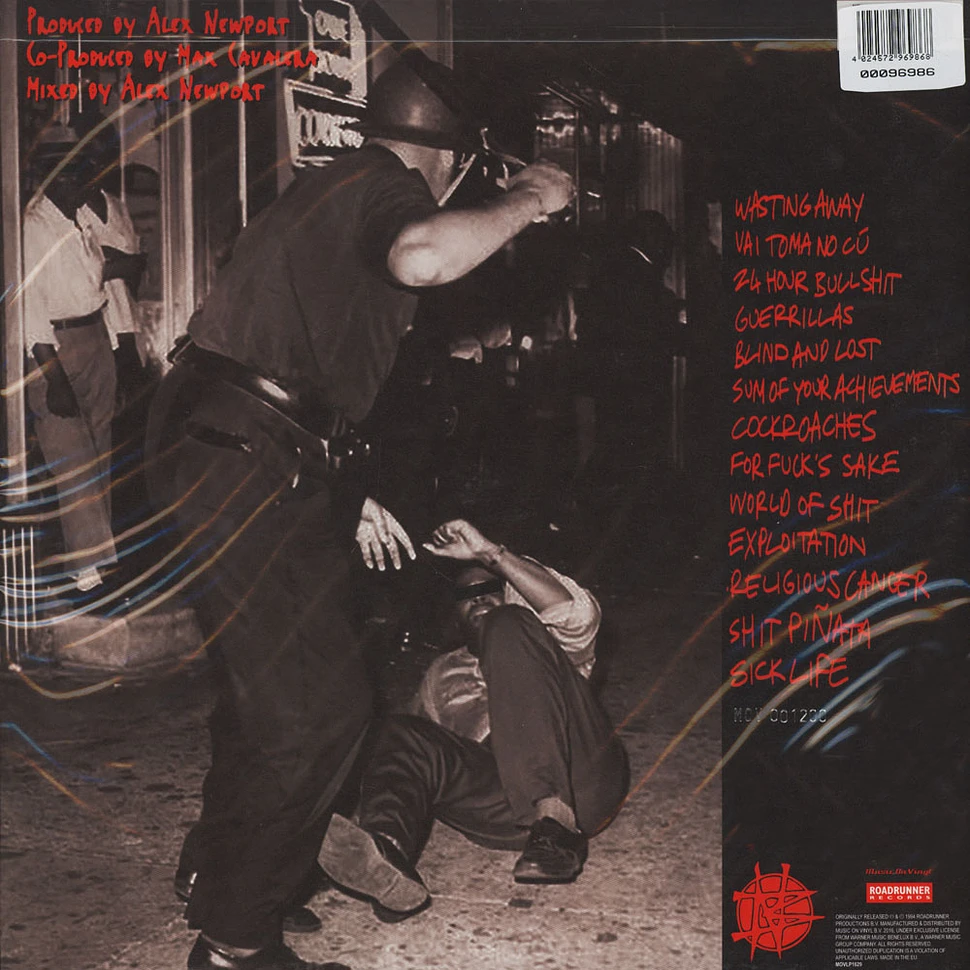 Nailbomb - Point Blank Red Vinyl Edition