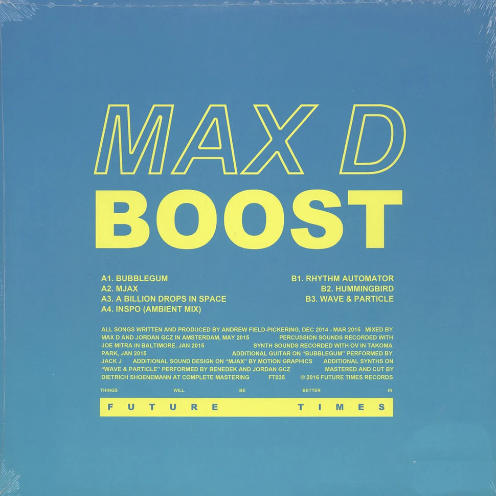 Max D - Boost